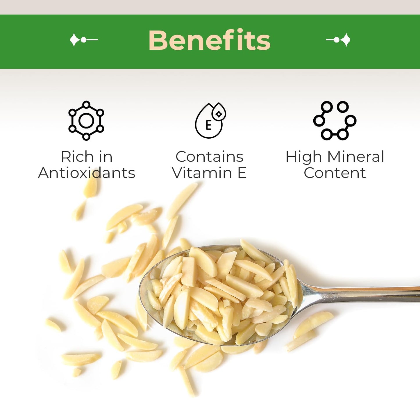 Sincerely Nuts – Raw Blanched Slivered Almonds | 2 Lb. Bag | Delicious Guilt Free Snack | Low Calorie, Vegan, Gluten Free | Gourmet Kosher Food | Source Of Fiber, Protein, Vitamins And Minerals