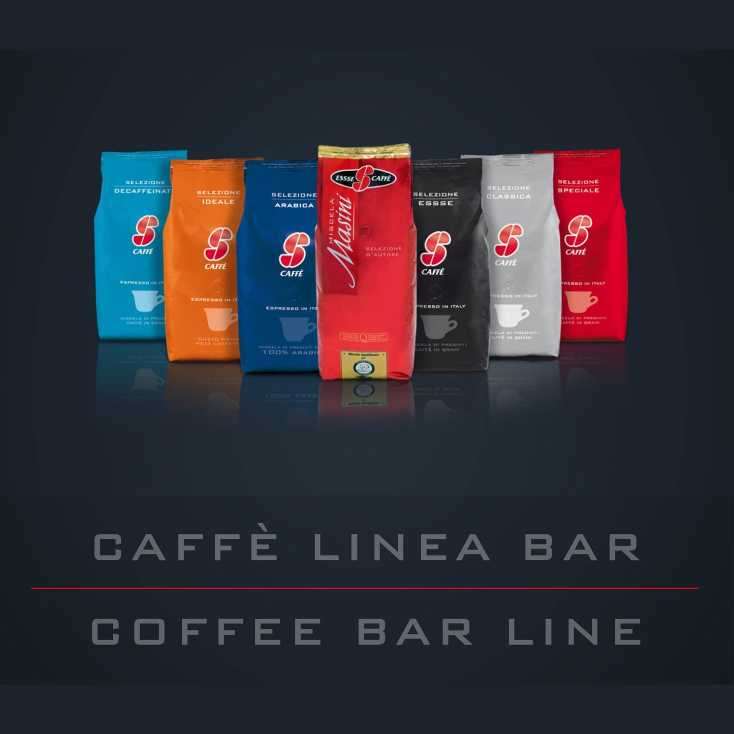 Essse Caffe Selezione Speciale, Authentic Italian Espresso Bar, Whole Bean Coffee, Medium Roast, 2.2 Pound / 1000G