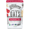 Wildway Organic Rolled Oats, Gluten-Free Overnight Oats, Raspberry Chia, 9 Oz, Non-GMO, Plant-Based Protein