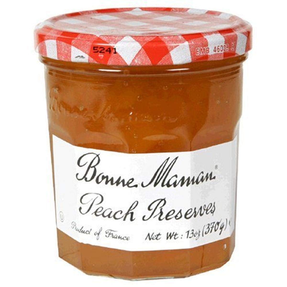 Bonne Maman Preserve, Peach, 13 oz