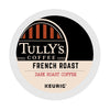 Tully'S Coffee French Roast Coffee K-Cups, Box Of 24