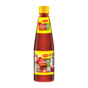 Maggi Rich Tomato Ketchup, 485 Grams(Weight May Vary)