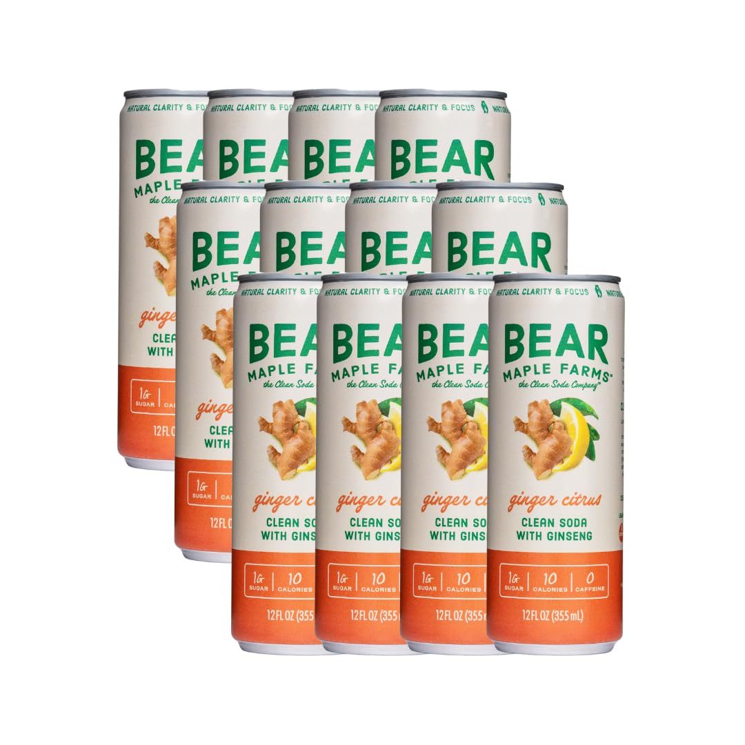 Bear Maple Farms | The Clean Soda Company | Low Calorie | Naturally Sweetened | Flavor Blendger Clean Soda