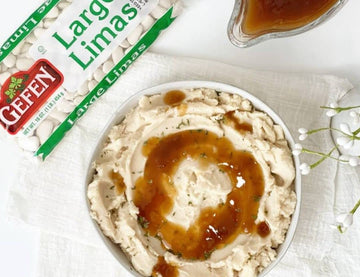 Gefen Large Lima Beans, 16oz (3 Pack) - Great for Salads, Casseroles, Soups, and Stews, Certified Kosher