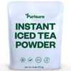Purisure Unsweetened Iced Tea Powder, Instant Black Tea Powder, Real Black Tea Leaves, Powdered Iced Tea Unsweetened with Zero-C