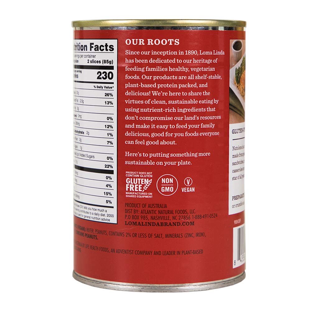 Loma Linda - Plant-Based - Nutolene (14.6 Oz.) (Pack Of 6) - Kosher