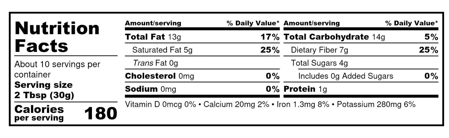 PALEO TIGER | CRUNCHY Tiger Nut Butter | AIP and Paleo Compliant | Nut Free High Prebiotic Ingredients | No Sugar Added | Whole