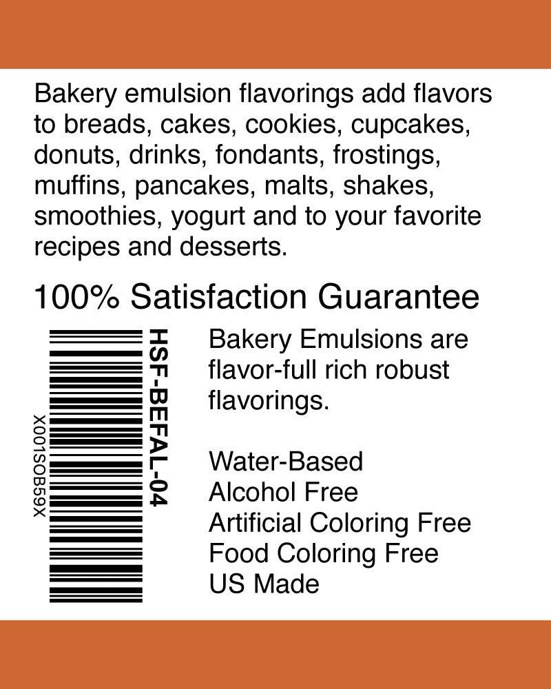 Hobbyland Bakery Emulsions Almond Flavoring, 4 fl oz, Small Batch Baking Emulsion