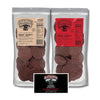 LYZAS SWEETS & TREATS Old Trapper Double Eagle Beef Jerky Gift Set - 10.5 oz (Pack of 2) with Bonus Magnet - Old Fashioned & Spicy