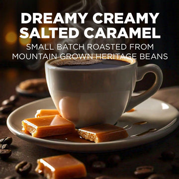 Maud'S Salted Caramel Instant Coffee Packets Single Serve, 26 Ct | Dreamy Creamy Flavored Coffee | 100% Arabica Medum Roast Coff