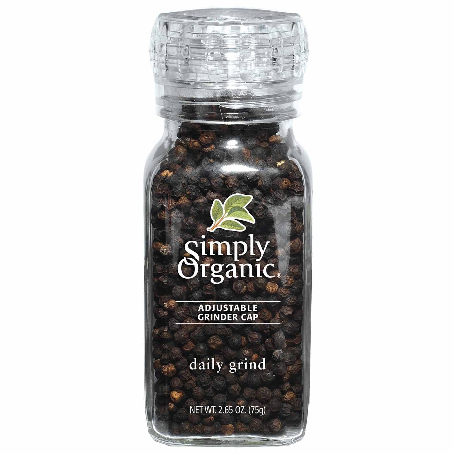 Simply Organic Daily Grind, Certified Organic | 2.65 Oz | Piper Nigrum L.