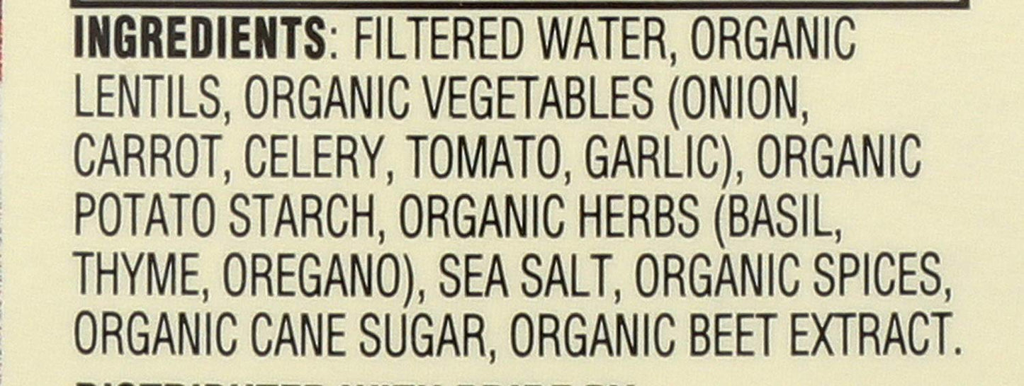 Dr Mcdougalls, Soup French Lentil Lower Sodium Organic, 18 Ounce, 6 Pack6