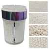 EPHVODI Sprinkles for Cake Decorating, White Pearl Sugar Sprinkles for Cupcake Toppers Wedding Party Halloween Christmas Supplie