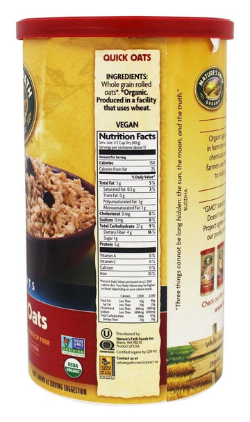 Og2 Quick Oats ( 6 X 18 Oz )