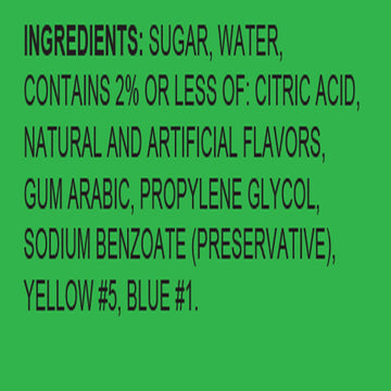 Hypothermias Shaved Ice & Snow Cone Syrup - BPA-Free Plastic Bottle Quart (32 Fl. Oz) - Spearmint - Non-GMO 100% Pure Cane Sugar