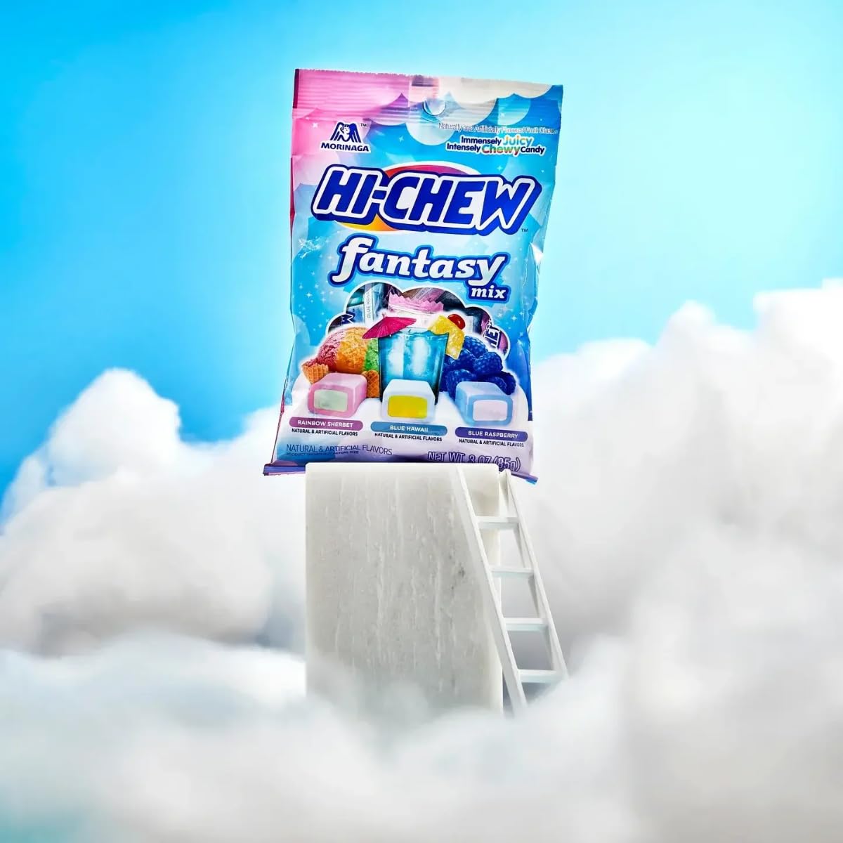 UNHAS ASIAN SNACK BOX Hi Chew Candy Variety Pack - Fantasy Mix & Berry Mix, Fruity Chewy Japanese Candy, 2 Flavors