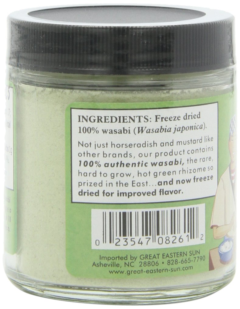 Sushi Sonic 100% Real Powdered Wasabi, 1.5-Ounce Jars (Pack of 3)