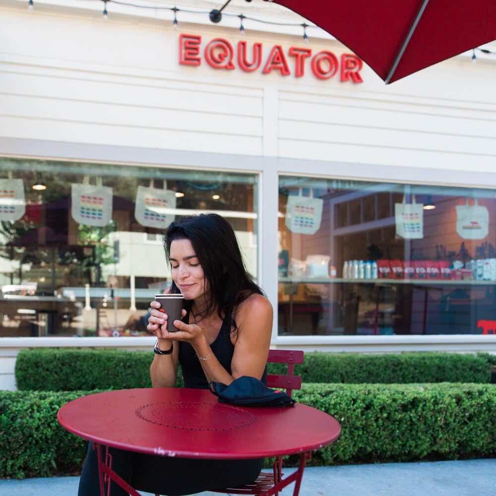 Equator Coffees, French Roast Blend, Organic Whole Bean Coffee, Dark Roast, Fresh Roasted, Bittersweet Chocolate & Plum Flavor N