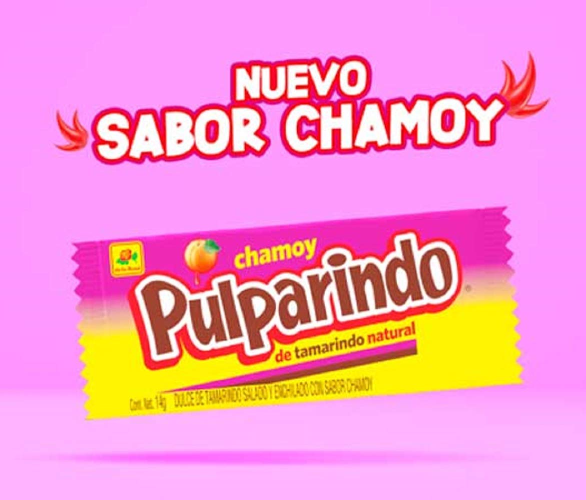 Pulparindo Chamoy Tamarind Pulp Candy 20 Count