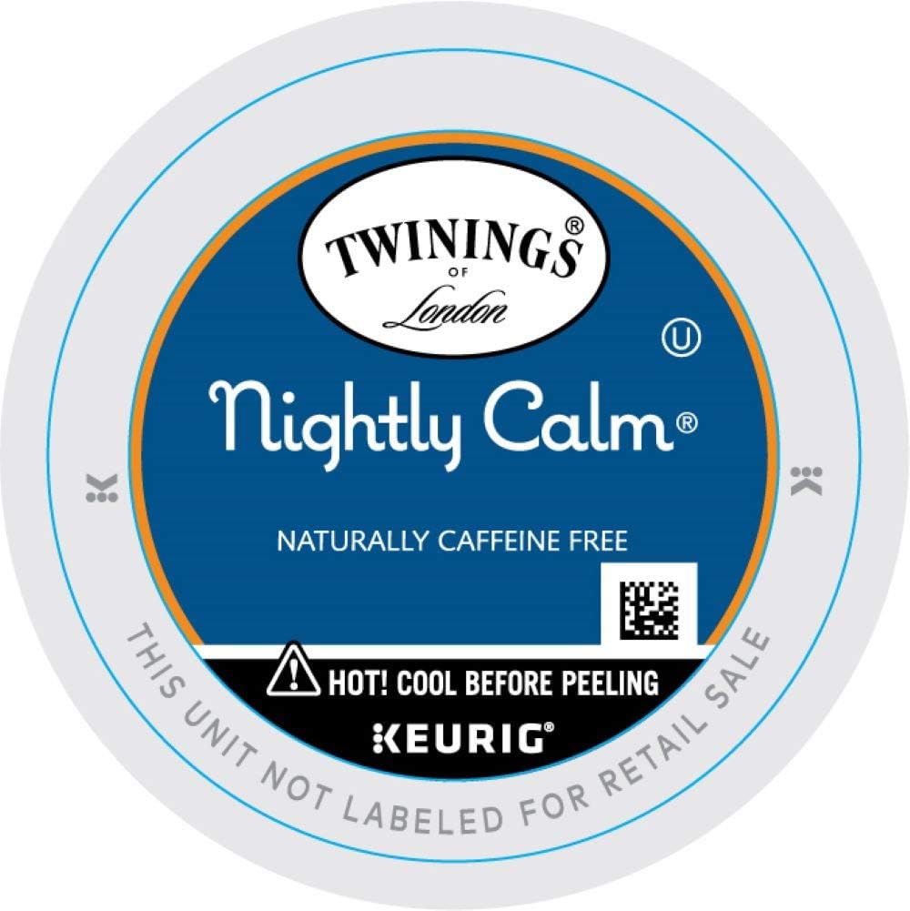 Twinings Of London Sleep Nightly Calm Single Serve K-Cup Pods For Keurig, 12 Count (Pack Of 1)