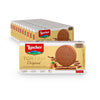 Loacker Tortina Oriflavor Blendal - Individually Wrapped Top-Grade Milk Chocolate Enrobed Crispy Wafer Tartlets With Hazelnut Cream Filling - Pack Of 12