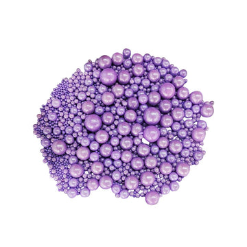 Edible Purple Sugar Pearls Candy Sprinkles 120G/ 4.23Ounce Baking Cake Sprinkles Cupcake And Cake Topper Cookie Decorations Wedding Party Valentines Halloween Christmas Supplies