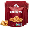 Mavuno Harvest Organic Roasted Cashews | Unsalted Whole Cashews | Dry Roasted Cashew Nuts | Vegan, Low Sodium, Non GMO Healthy S