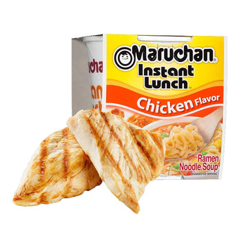 Maruchan Instant Lunch Chicken Flavor Ramen Noodle Soup, 2.25 Ounce, Pack of 6