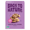 Back to Nature - Chocolate Chunk Cookies - Made With Seriously Tasty Real Ingredients like Wheat Flour - Non-GMO - 7.5 Ounce (Pa