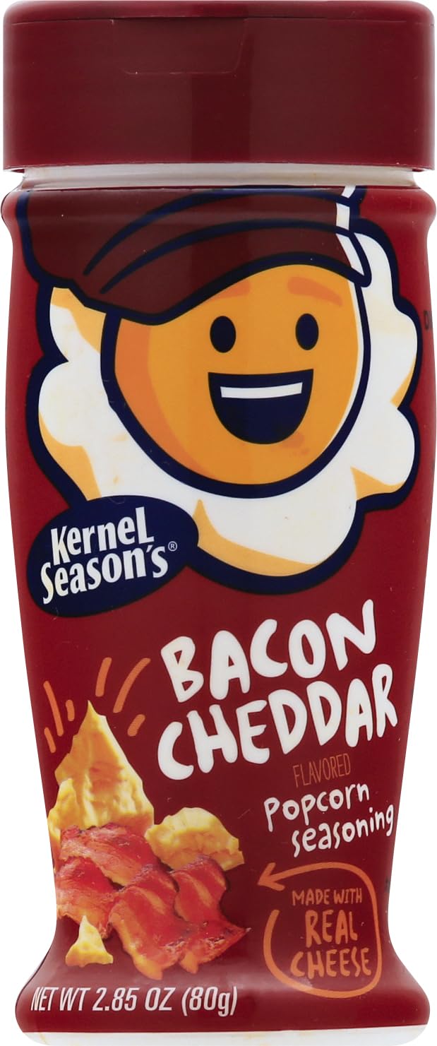 Kernel Seasons Popcorn Seasoning, Bacon Cheddar, 2.85 oz