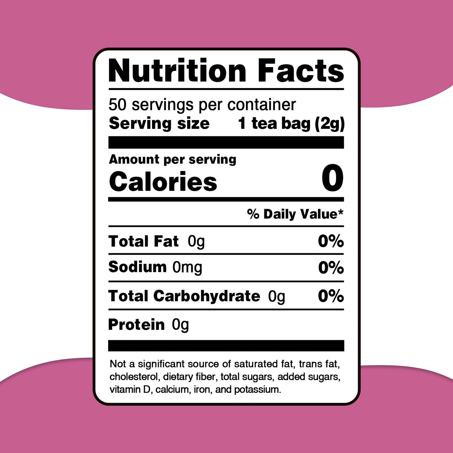 Fullchea - Red Clover Tea Bags 50 Teabags - Pure Red Clover Herb - Non-GMO - Caffeine-Free - Rich in Antioxidants & Supports Wellness
