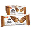 Rip Van Crispy Choco - Chocolate Coated Peanut Butter Wafer Bars - Low Sugar Fudge and Peanut Butter Cream Filled Snack - 12 Pac