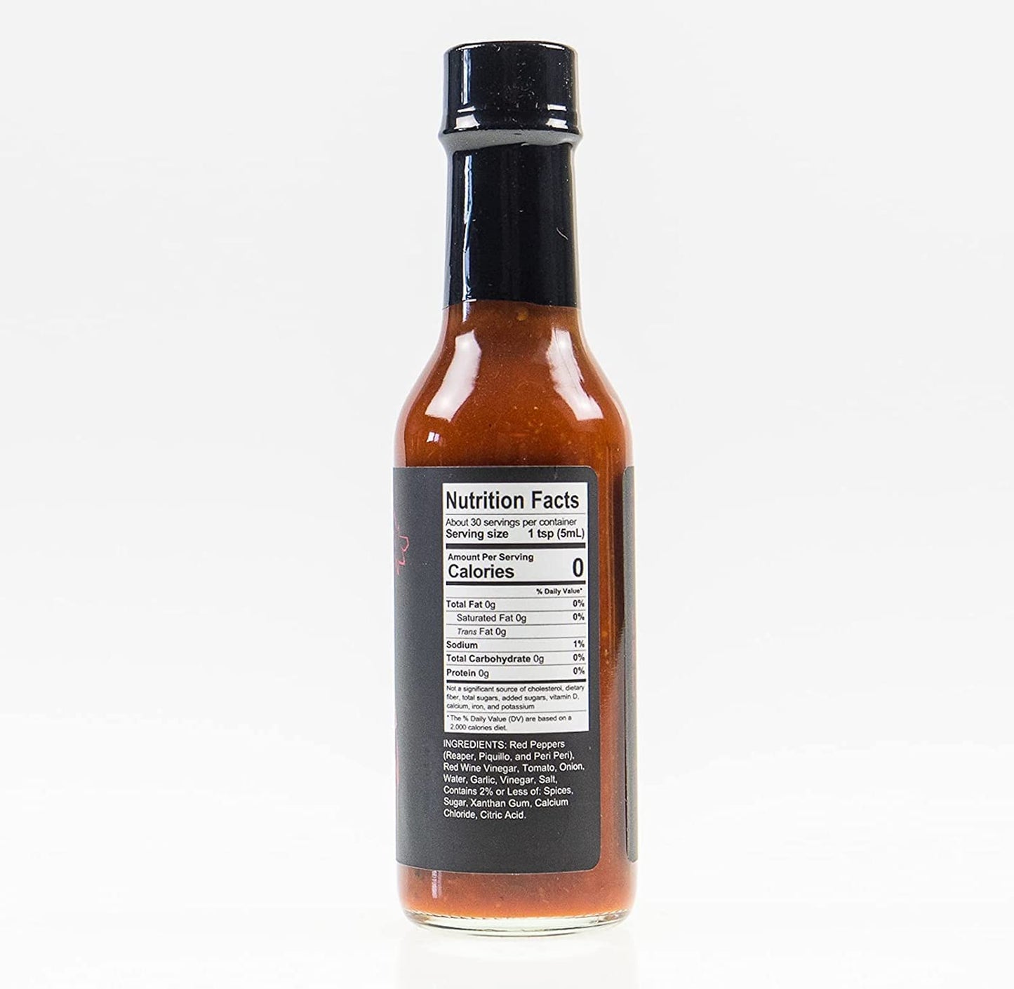 Pepper Joes Carolina Reaper Hot Sauce - Extreme Heat With Delicious Flavor Balance - Made With Worlds Hottest Chili Pepper - 5 O