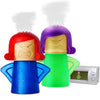 Abnaok Microwave Cleaner, 2 Pcs Angry Mama Microwave Cleaner Microwave Oven Steam Cleaner Easily Clean In Minutes Cleans Add Vin