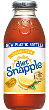 Diet Snapple - Diet Lemon Tea - 16 Oz (9 Plastic Bottles)