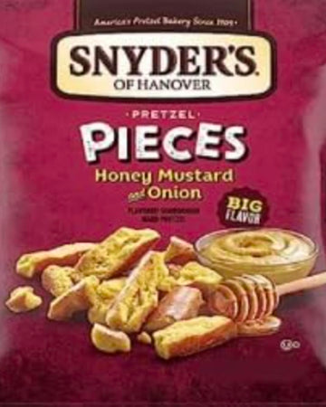Snyder'S Pretzels: Honey Mustard Pretzels - 2.25 Ounce -10 Bag Set 10 Bag Set
