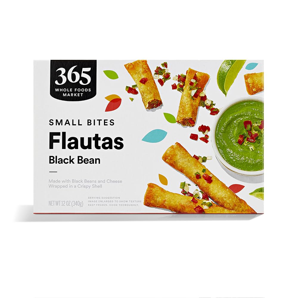 365 by Whole Foods Market Black Bean Flauta, 12 OZ