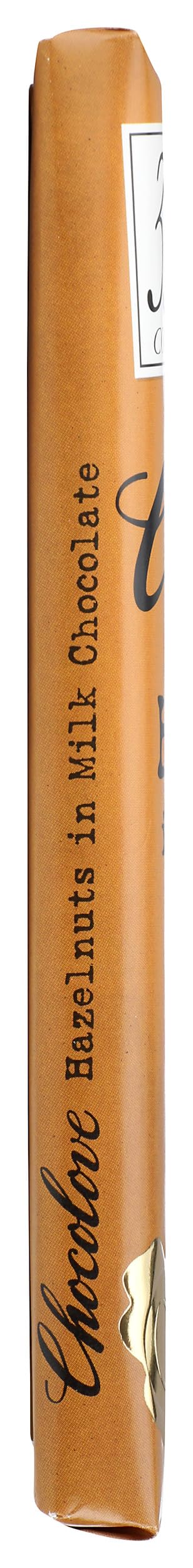 Chocolove XOXO Hazelnuts in Milk Chocolate Bar - 3.2 oz Bar