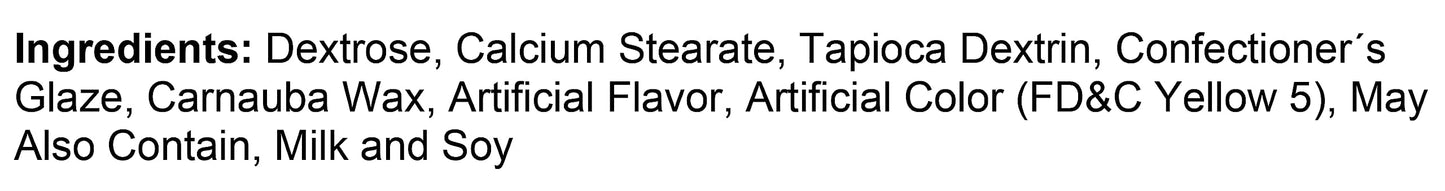 Bananarama Banana Shaped Candy XL 3 Pounds Bulk Candy Pack Yellow Candy Giant Candy in a King of Sweets Bag