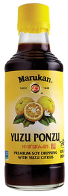 Marukan Ponzu Yuzu Soy Citrus Dressing (Yellow Label), 12 Ounce Glass Bottle (Pack Of 1)