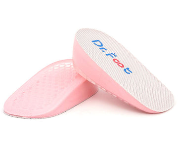 Dr. Foot'S Height Increase Insoles, Heel Cushion Inserts, Heel Lift Inserts For Leg Length Discrepancies (1'' Height)