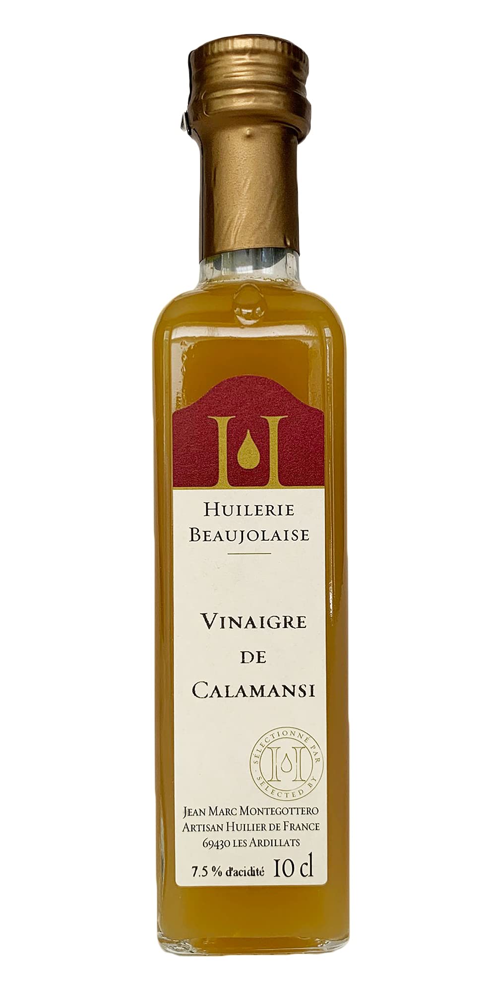 Huilerie Beaujolaise Calamansi Vinegar, 100ml (3.4 fl oz), Pack of 1