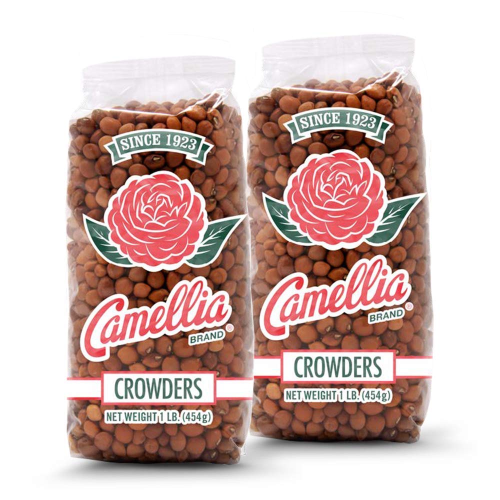Camellia Brand Dried Crowder Peas, 1 Pound (Pack Of 2)