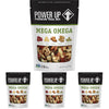 Power Up Trail Mix, Mega Omega Trail Mix, Non-GMO, Vegan, Gluten Free, No Artificial Ingredients, Gourmet Nut, 14 Ounce Bag (Pac