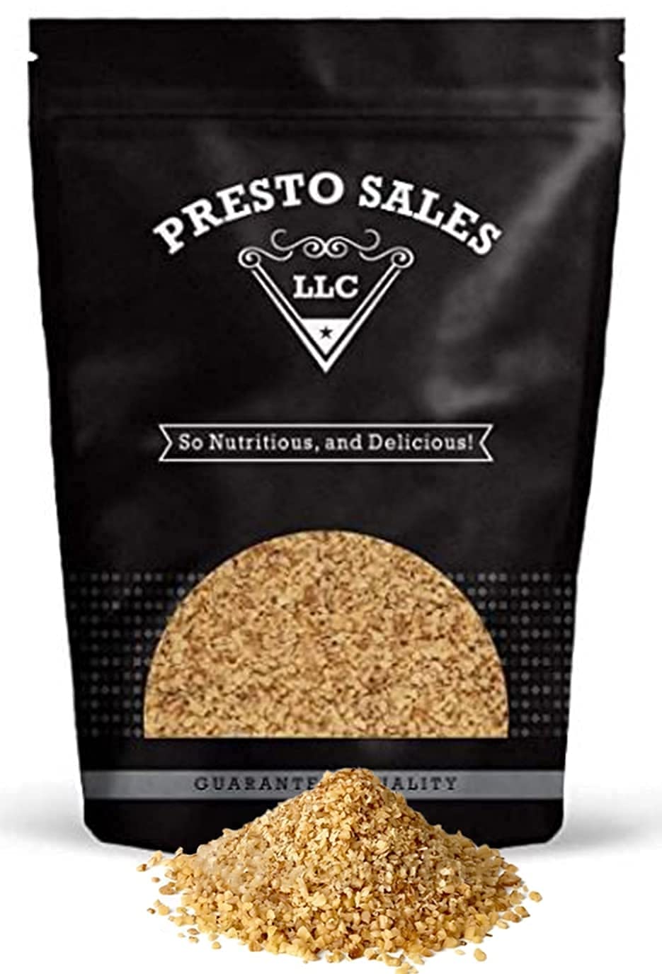 Peanuts, Chopped Dry Roasted No Salt, Usa, Healthy Snack, Dietetic, Sugar-Free, Oil-Free, Protein, Divine Taste, Savory, Packed In A 5 Lbs. (80 Oz.) Resealable Pouch Bag By Presto Sales Llc