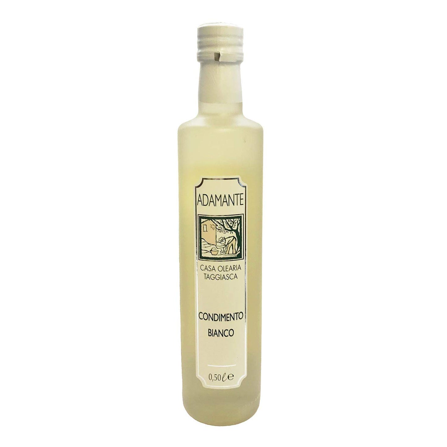 Casa Olearia Taggiasca White Balsamic Vinegar - Fine Italian Dressing - 16.9 fl oz (500 mL)