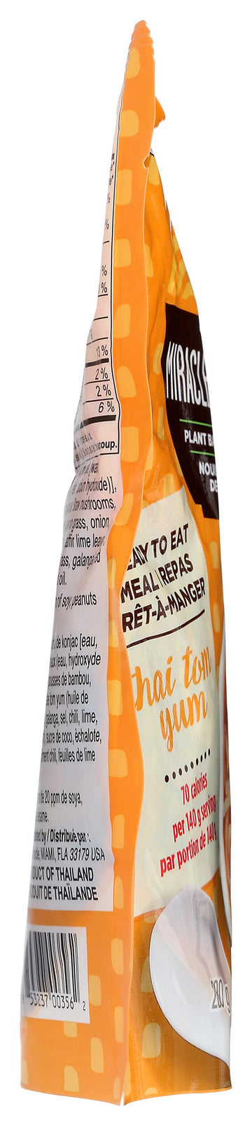 Miracle Noodle Ready To Eat Meal Thai Tom Yum Noodle Soup, Gluten Free, Vegan, 280 Grams (Pack Of 6)