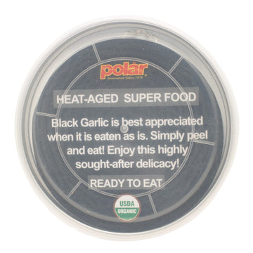 Mw Polar Usda Organic Black Garlic 8.8Oz (Pack Of 1), Whole Bulbs, Easy Peel, All Natural, Chemical Free, Kosher Friendly Ready To Eat Healthy Snack