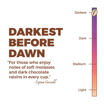 New England Coffee Darkest Before Dawn Dark Roast Ground Coffee, 10Oz. Bag (Pack Of 6)