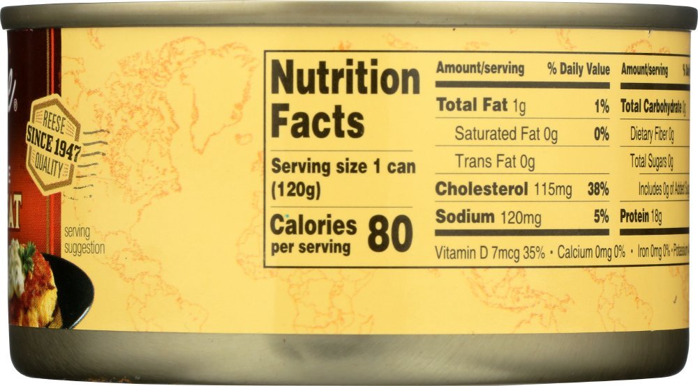 Reese All White Crabmeat, 6-Ounces (Pack Of 12)
